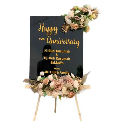 Papan Bunga Akrilik Cikeas