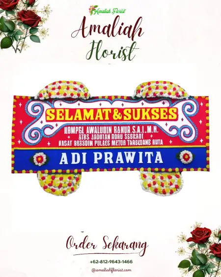 Papan Bunga Ucapan Selamat Cikeas